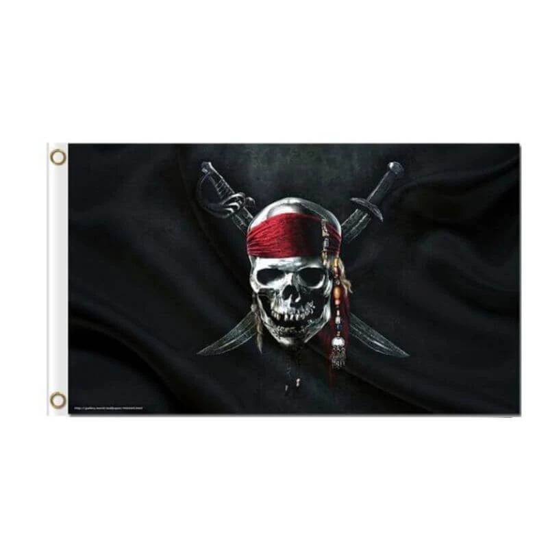 Drapeau Pirate - Des Caraïbes 3 Drapeau Pirate - Des Caraïbes