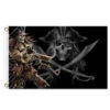 Drapeau Pirate - Jack Sparrow Squelette 1 Drapeau Pirate - Jack Sparrow Squelette -Refuge Du Pirate Drapeau pirate disney