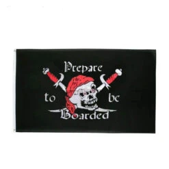 Drapeau Pirate - Prépare Toi A Embarquer