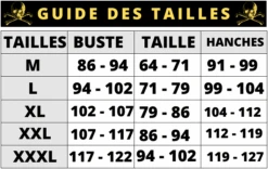 Déguisement Pirate Femme - Marron -Refuge Du Pirate GUIDE DES TAILLES COSTUME MARRON