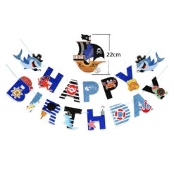 Déco Vaisselle Jetable Pirate Anniversaire Du Capitaine -Refuge Du Pirate Hb54e98a6c64b4454aafcb7861e2a2f26S