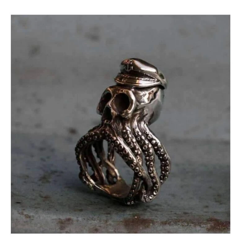 Bague Pirate - Pieuvre 4 Bague Pirate - Pieuvre – Image 2