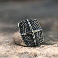 Refuge Du Pirate -Refuge Du Pirate anneau pirate boussole viking