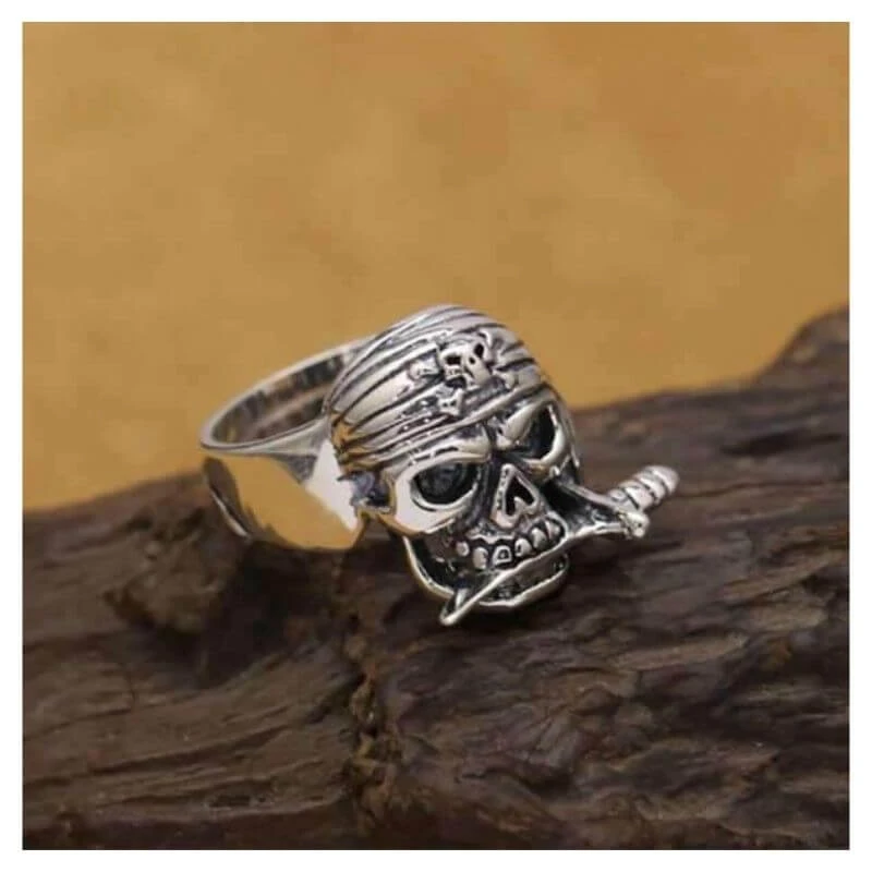 Bague Pirate - L'Assassin (Argent) 4 Bague Pirate - L'Assassin (Argent) – Image 2