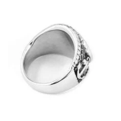 Bague Pirate - Boussole (Acier) -Refuge Du Pirate bague boussole arriere