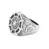 Bague Pirate - Le Timonier (Acier) 1 Bague Pirate - Le Timonier (Acier) -Refuge Du Pirate bague gouvernail