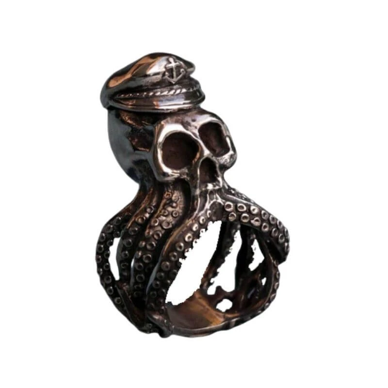 Bague Pirate - Pieuvre 3 Bague Pirate - Pieuvre