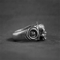 Bague Pirate - Crane Perdue (Argent) -Refuge Du Pirate bague pirate argent coter