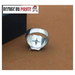 Bague Pirate - Le Chapeau Fou (Argent) -Refuge Du Pirate bague pirate arriere