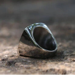 Bague Pirate - Boussole Viking -Refuge Du Pirate bague pirate boussole viking arriere