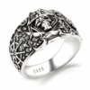 Bague Pirate - Capitaine (Argent) 1 Bague Pirate - Capitaine (Argent) -Refuge Du Pirate bague pirate homme argent