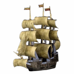 Bateau Pirate - 3D