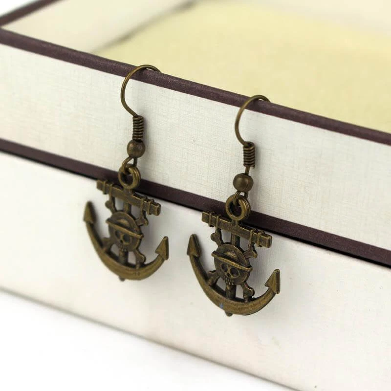 Boucle D'Oreille Pirate - One Piece 4 Boucle D'Oreille Pirate - One Piece – Image 2