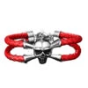Bracelet Pirate - Cuir De Sang (Cuir) 1 Bracelet Pirate - Cuir De Sang (Cuir) -Refuge Du Pirate bracelet cuir skull homme