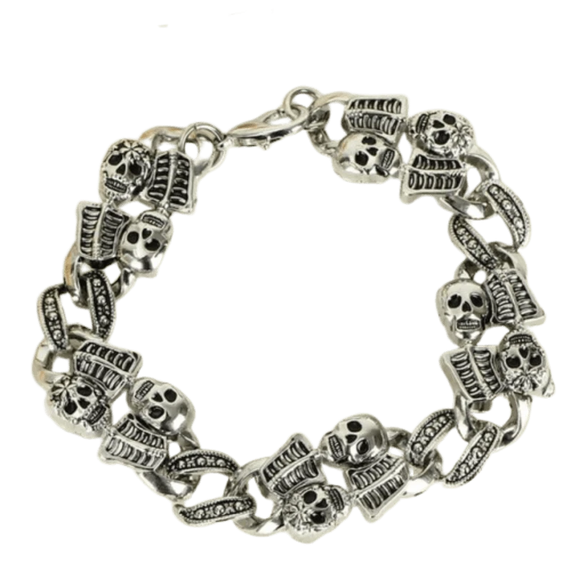 Bracelet Pirate - Crane Squelette 3 Bracelet Pirate - Crane Squelette