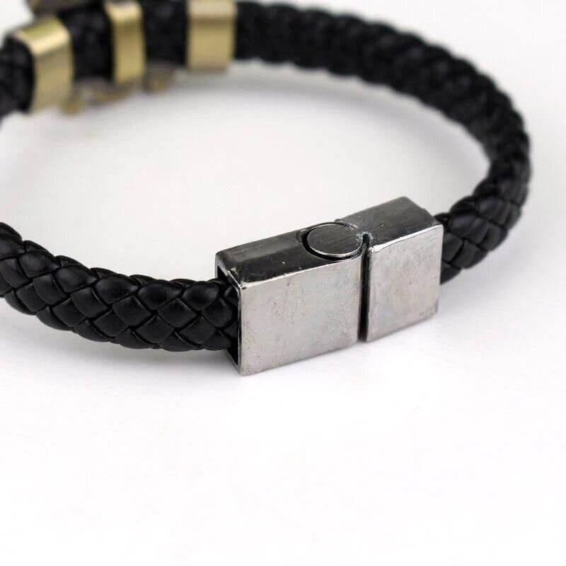 Bracelet Pirate - One Piece (Cuir) 4 Bracelet Pirate - One Piece (Cuir) – Image 2