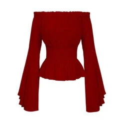 Chemise Pirate - Femme -Refuge Du Pirate chemise pirate femme rouge