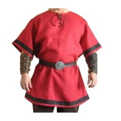 Chemise Pirate - Guerrier -Refuge Du Pirate chemise pirate guerrier rouge