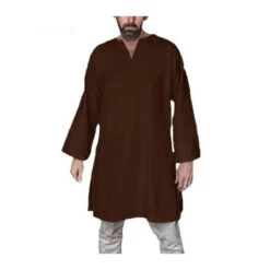 Chemise Pirate - Viking -Refuge Du Pirate chemise pirate viking marron