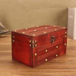 Coffre Pirate - Bois 11 Coffre Pirate - Bois -Refuge Du Pirate coffre pirate bois petit coter