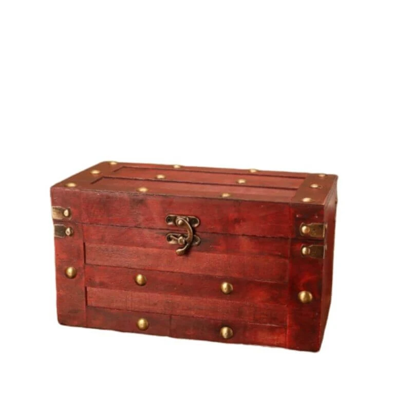 Coffre Pirate - Bois 3 Coffre Pirate - Bois