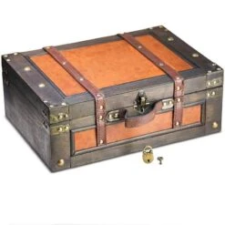 Coffre Pirate - Rangement Ancien