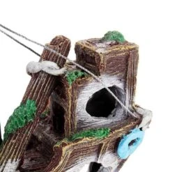 Bateau Pirate - L’Épave Magique (Aquarium) 9 Bateau Pirate - L’Épave Magique (Aquarium) -Refuge Du Pirate decor bateau pirate aquarium zoom arriere