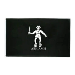 Drapeau Pirate - Bartholomew Roberts