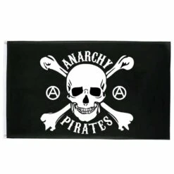 Drapeau Pirate - Anarchiste