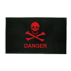 Drapeau Pirate - Danger Décoration