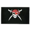 Drapeau Pirate - Foulard Rouge -Refuge Du Pirate drapeau pirate foulard