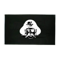 Drapeau Pirate - Noir Truant Des Mers