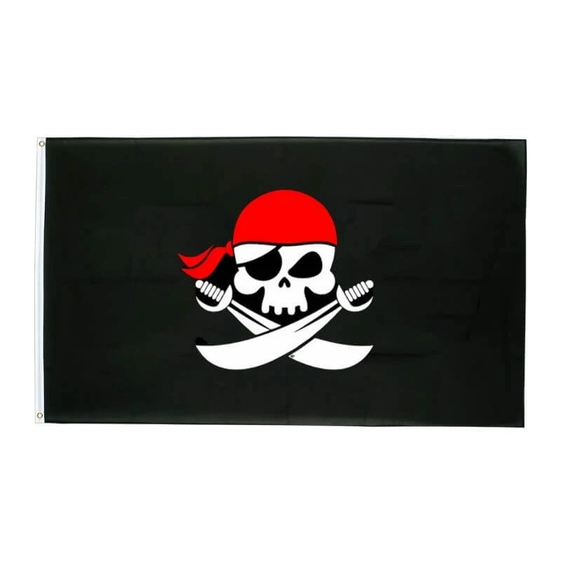 Drapeau Pirate - Aux Deux Sabres Mortels 3 Drapeau Pirate - Aux Deux Sabres Mortels