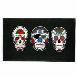 Drapeau Pirate - Tête De Mort Bateau Santa Muerte