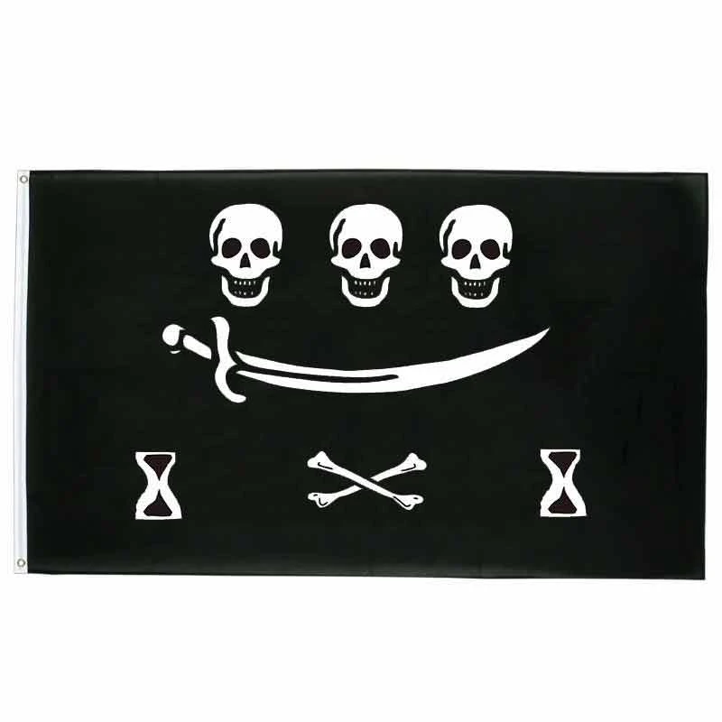 Drapeau Pirate - Traditionnelle 3 Drapeau Pirate - Traditionnelle