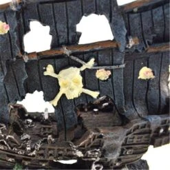 Bateau Pirate - Épave Du Black Pearl ( Aquarium ) -Refuge Du Pirate epave bateau pirate aquarium jolly roger