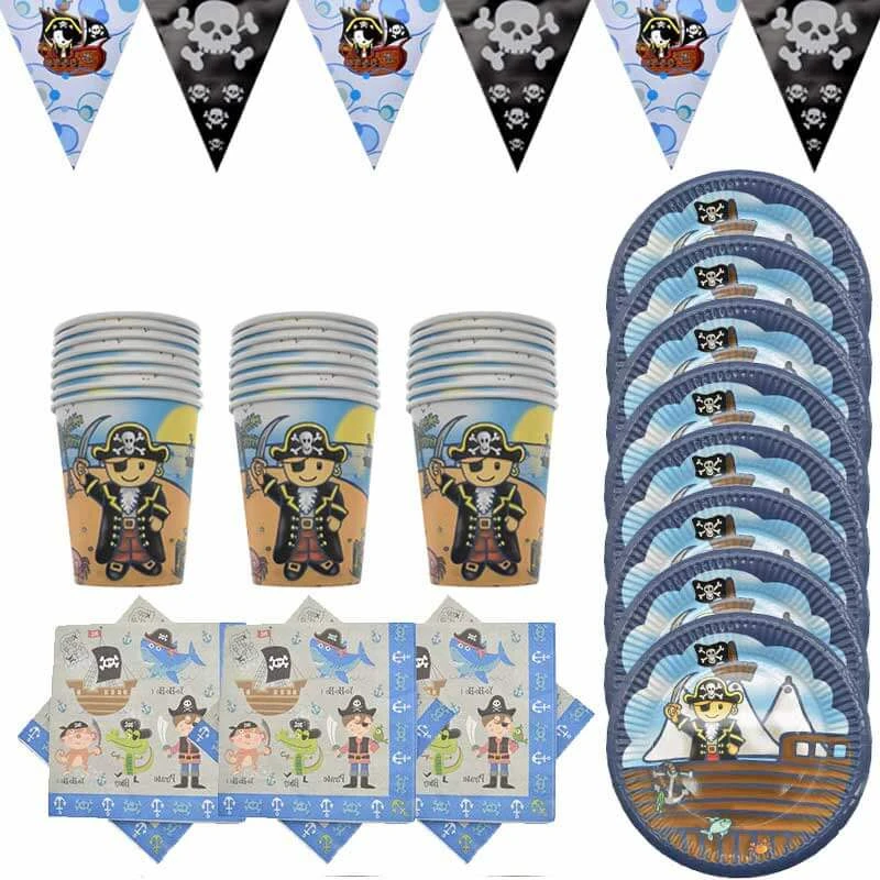 Kit Deco Anniversaire Pirate 3 Kit Deco Anniversaire Pirate