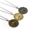 Collier Pirate Des Caraïbes -Refuge Du Pirate main image0Collier des Pirates des cara bes 12 pi ces collier m daillon Jack Sparrow Aztec pendentif