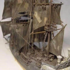Bateau Pirate - Black Pearl -Refuge Du Pirate maquette black pearl arriere