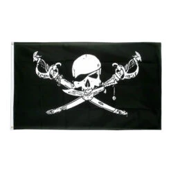 Drapeau Pirate - Des Sept Mers