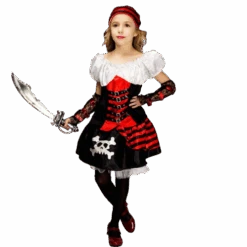 Déguisement Pirate Fille - Noire