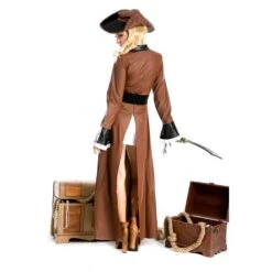 Déguisement Pirate Femme - Marron -Refuge Du Pirate product image 1210303282