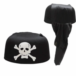 Bandana Pirate Black Style