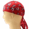 Bandana Pirate Rouge Sang
