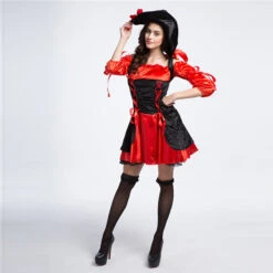 Déguisement Pirate Femme - Rouge 8 Déguisement Pirate Femme - Rouge -Refuge Du Pirate product image 431645709
