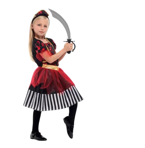 Déguisement Pirate Fille - Princesse Corsaire 3 Déguisement Pirate Fille - Princesse Corsaire