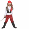 Déguisement Pirate FilleRouge & Noir