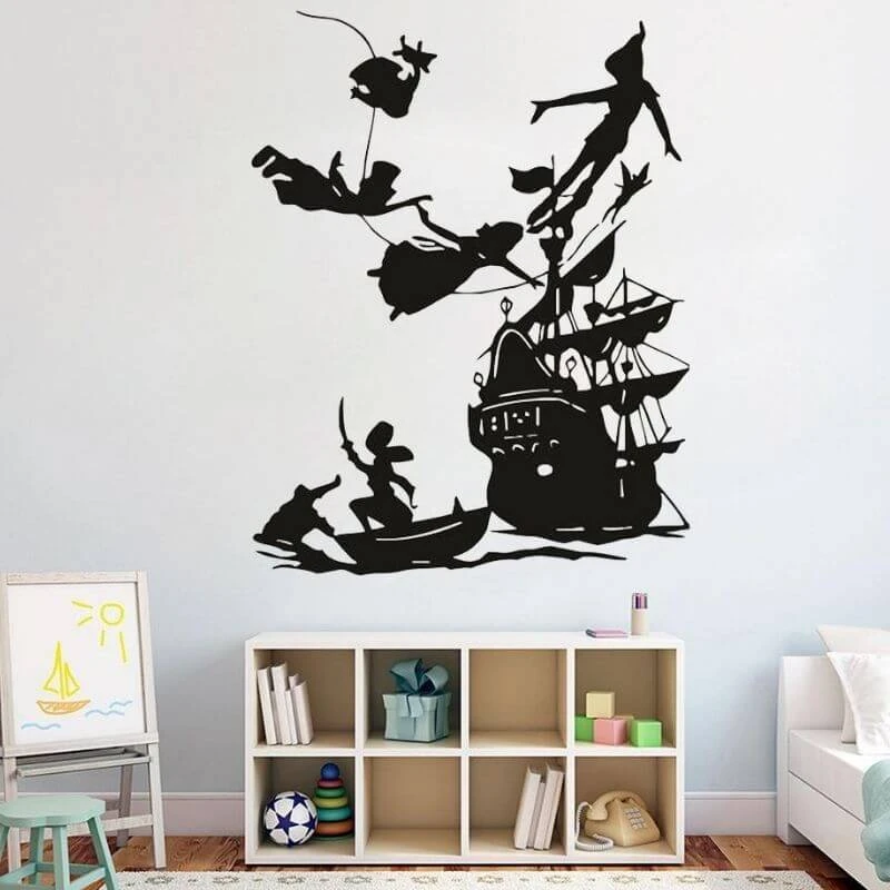 Stickers Pirate - Murale 3 Stickers Pirate - Murale