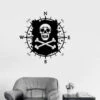 Stickers Pirate - Chair De Poule 1 Stickers Pirate - Chair De Poule -Refuge Du Pirate stickers pirate pas cher