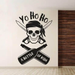 Stickers Pirate - Tête De Mort